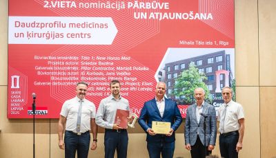 Pillar Contractor godalgas skatē “Gada labākā būve Latvijā”